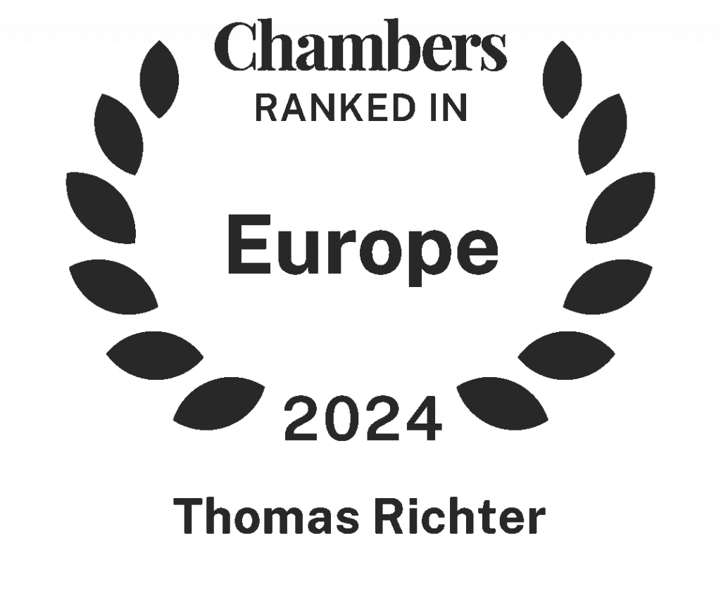 RICHTER Law - Ranked in Chambers 2024